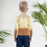 Durable CB6-26 children's rash guard for swimming